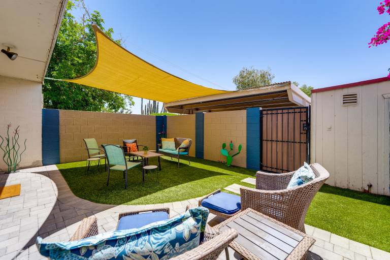 2 Mi to Old Town Scottsdale Unit w Fenced Yard