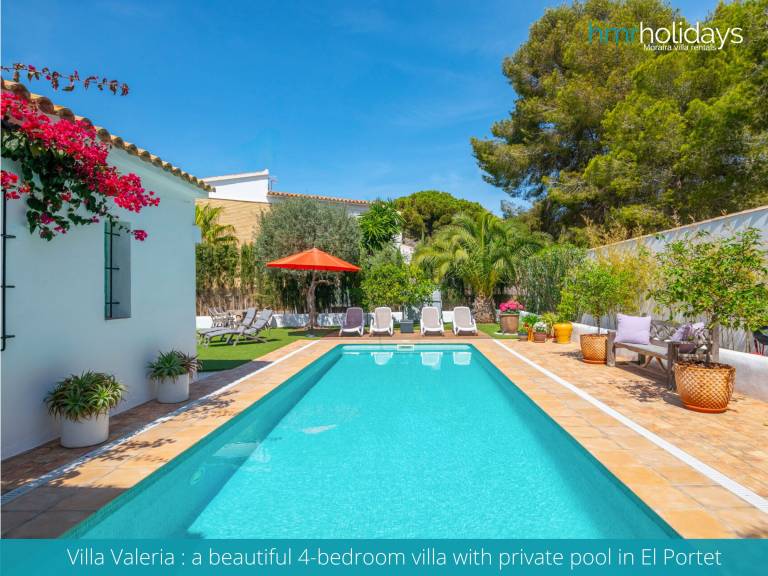 Ferienhaus in Teulada, Moraira für max. 8 Personen Ferienhaus in Teulada, Moraira für max. 8 Personen