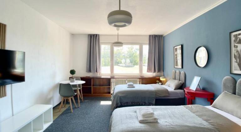 Urban Haven-Zentrum-3 Schlafzimmer-5 Einzelbetten-Waschmaschine — photo 2