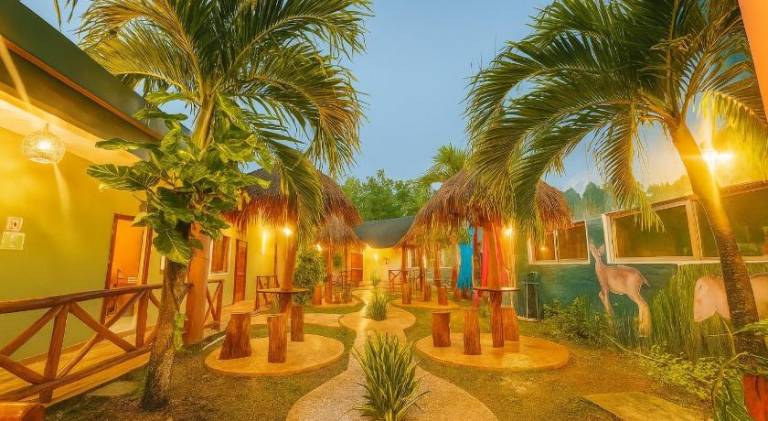 Jungla maya hotel in Bacalar
