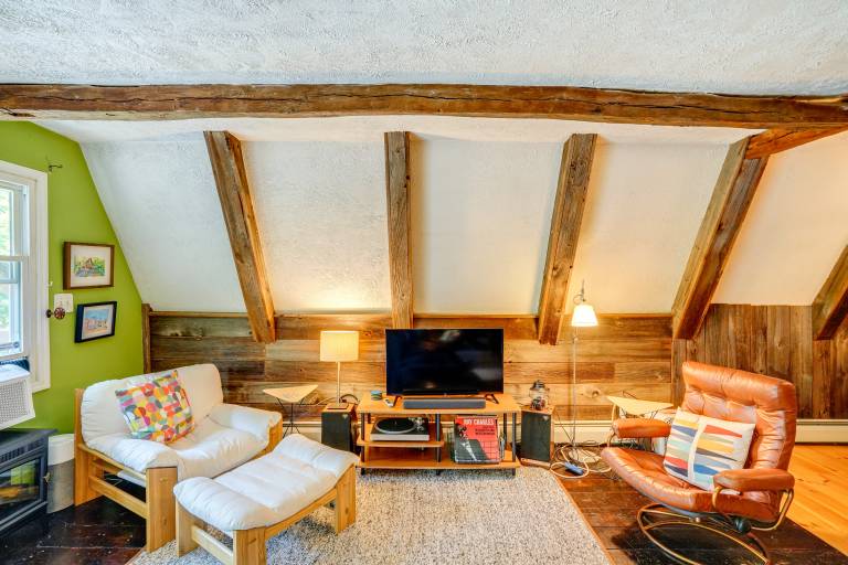 A-Frame Cabin w/ Furnished Deck in Becket! — photo 4