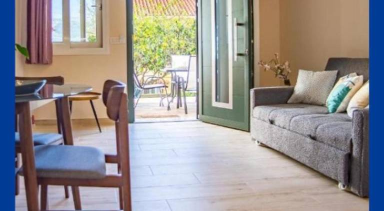 Rental apartment with garden, terrace & barbeque in Kefalonia