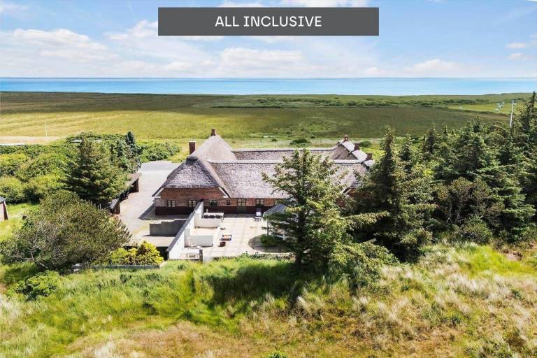 Family-friendly vacation home with barbecue, patio & sauna | Pets are welcome in Ringkobing