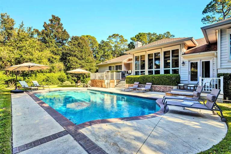 37 Sea Lane @ Palmetto Dunes Pool & Yard On the Golf Course Steps to Ocean in Hilton Head Island, SC
