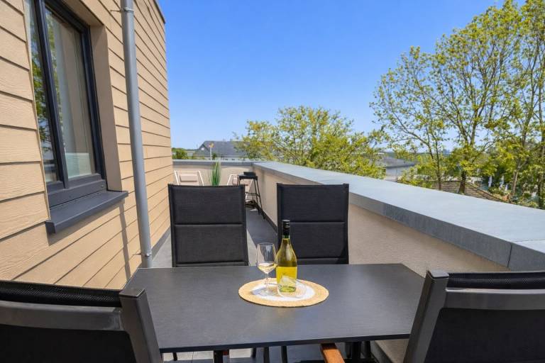 Meerverliebt – Penthouse mit Sauna. Dachterrasse. Familienfreundlich. Hunde. — photo 3