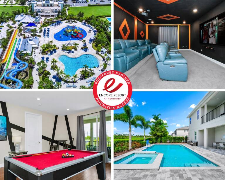Vacation home with private pool in Osceola, FL