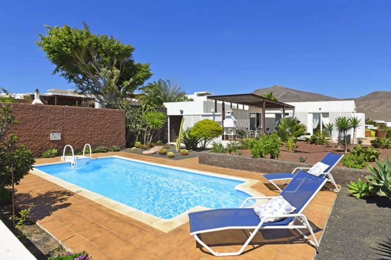 Ferienhaus mit Hund inPlaya Blanca, Lanzarote Lanzarote f&uuml;r max. 6 Personen