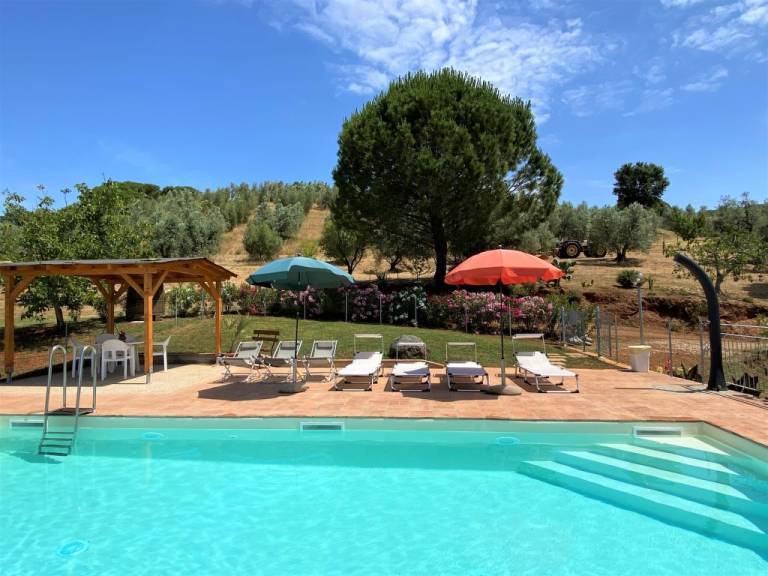 Ferienwohnung in Riparbella für max. 10 Gäste