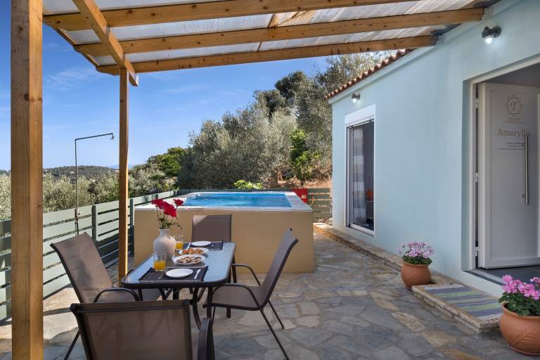 Villa "Amaryllis" with Sea View, 2 Private Terraces & Wi-Fi — photo 4