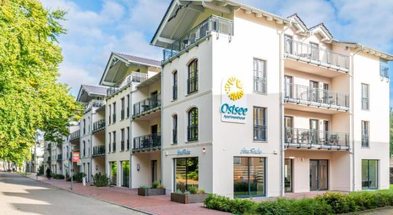 Serviced apartment with sauna & patio in Graal Mueritz