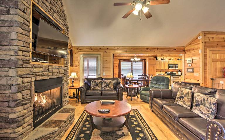 Cabin with barbeque & jacuzzi | Mountain view — photo 5