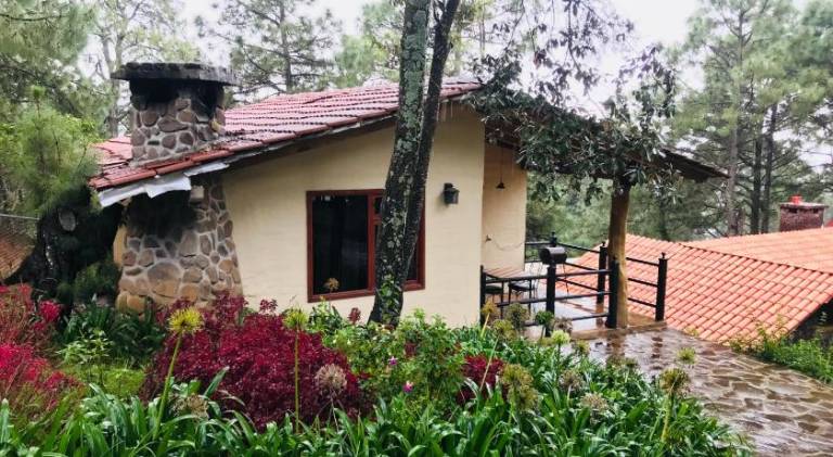 Lodge with hot tub, patio & yard — photo 4