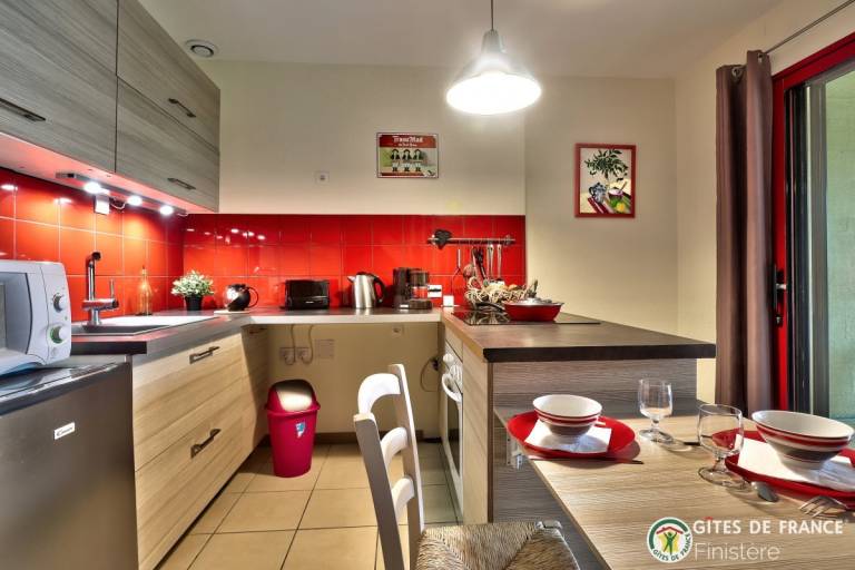 Ferienhaus in Riec-sur-Bélon f&uuml;r max. 2 Personen am Atlantik