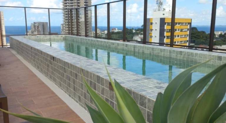 Apartment with pool in Brotas
