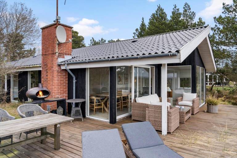 Ferienhaus mit Hund inKongsmark  f&uuml;r max. 6 Personen