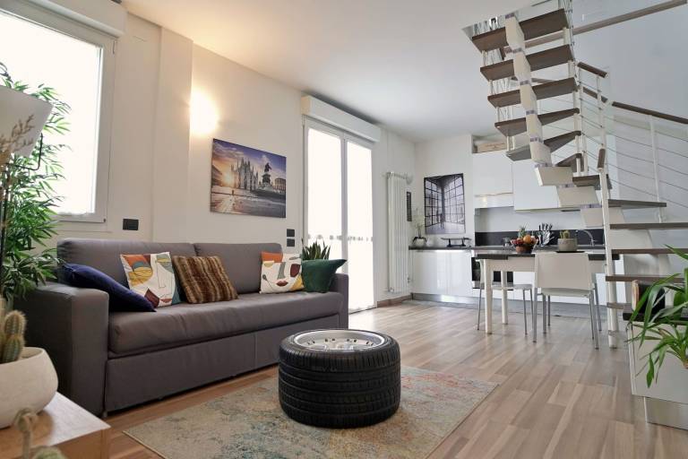 Palazzo Candiani - Modern Split-level 1BR apartment near Politecnico in Milan, OH