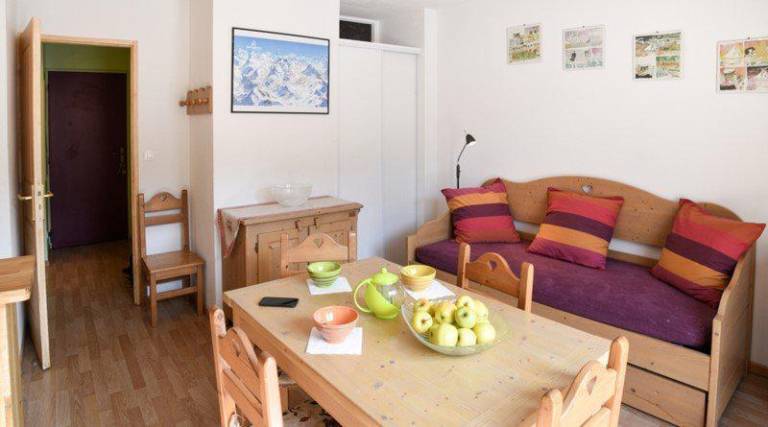 10m from resort center, 1st floor, view ski slopes, terrace, tv, ski locker, 30m², Montgenèvre — photo 4