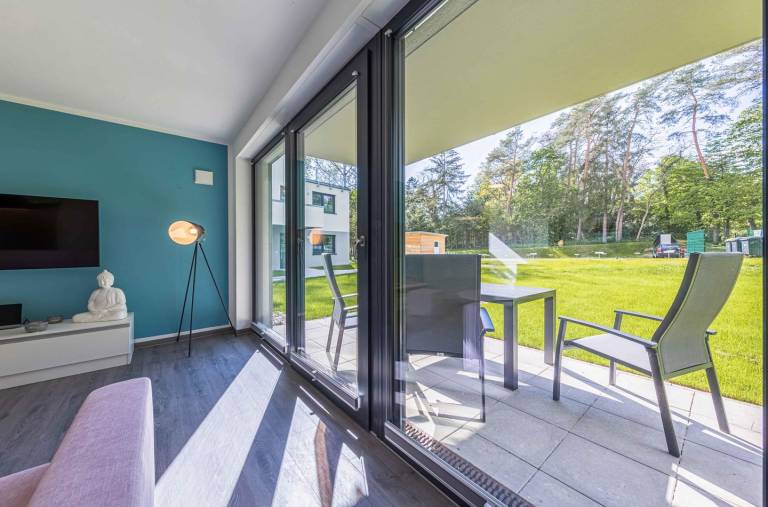 Ferienwohnung "Maulwurfsgarten" mit Terasse am Krakower See — photo 2
