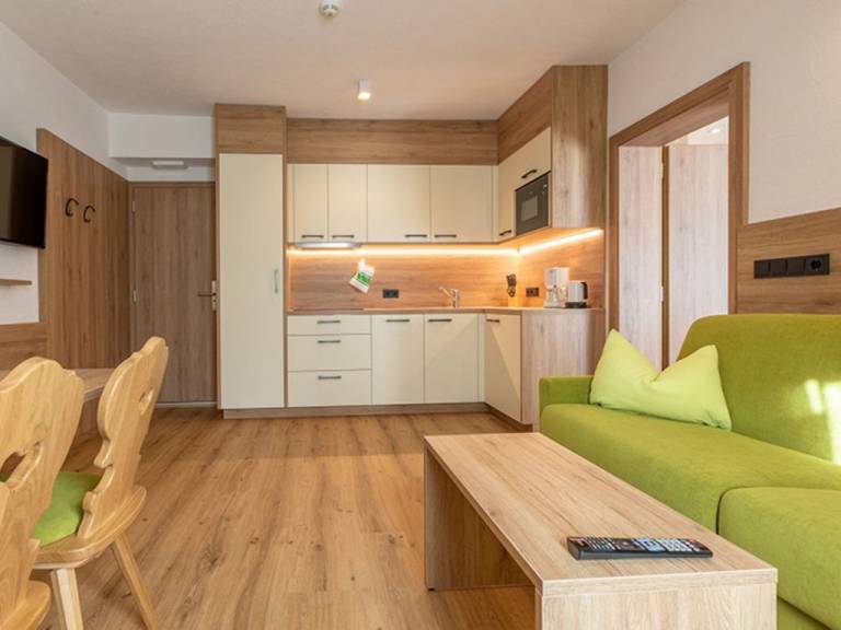 Ferienwohnung in Moos, Dolomiten für max. 4 Gäste