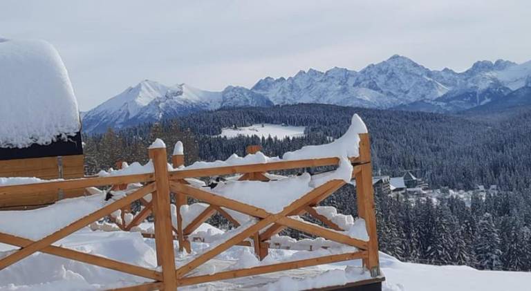 Pod Tatrami widok na Tatry, sauna, parking, blisko Term Bukovina in Bukowina Tatrzanska
