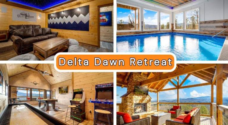 Vacation home with pool & hot tub | Pets allowed in Sevierville, TN