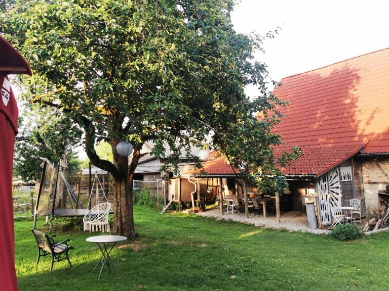 Camping-Unterkunft Wald