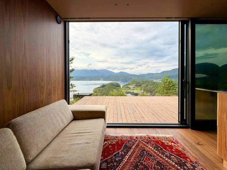 Ferienhaus mit Hund in Suldal, Norwegen fuer max. 2 Personen