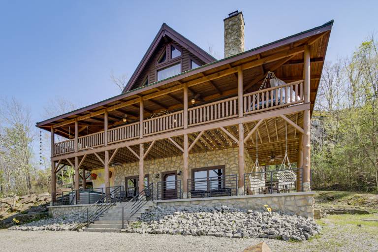 210-Acre Cabin w/ Trails & Hot Tub in Tuscumbia! — photo 2
