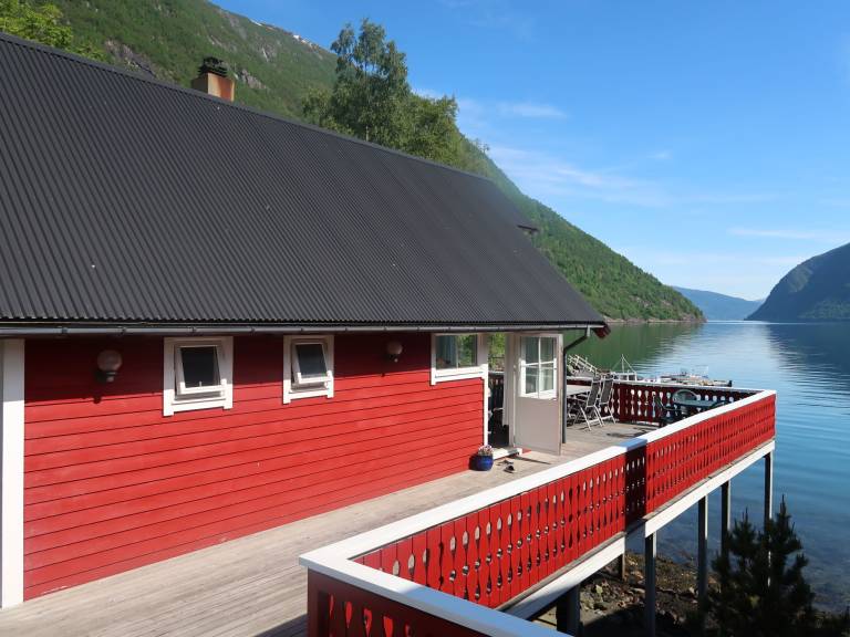Ferienhaus mit Hund in Vik, Sognefjorden für max. 6 Gäste