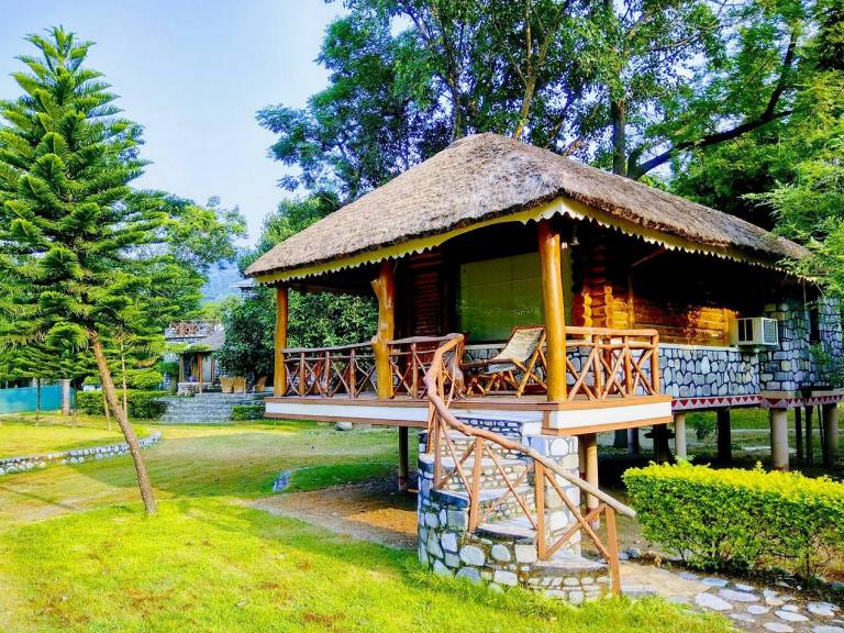 Camp Riverwild Road in Ramnagar