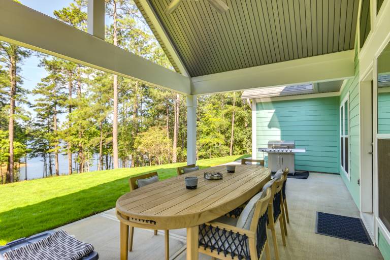 Lakefront McCormick Retreat w Patio & Views