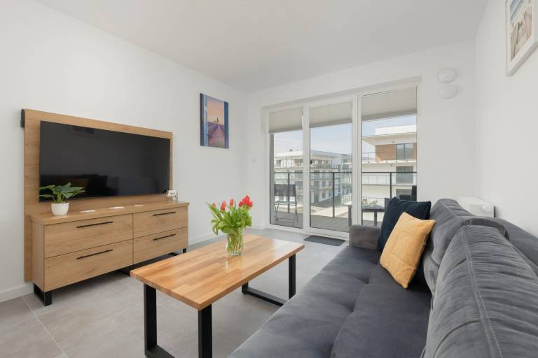 Ferienwohnung mit Hund inDziwnów, Polnische Ostsee  f&uuml;r max. 4 Personen