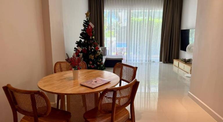 Luxury 112 m 2BR, Direct Pool Access, 1st Line, Klong Muang Beach — photo 3