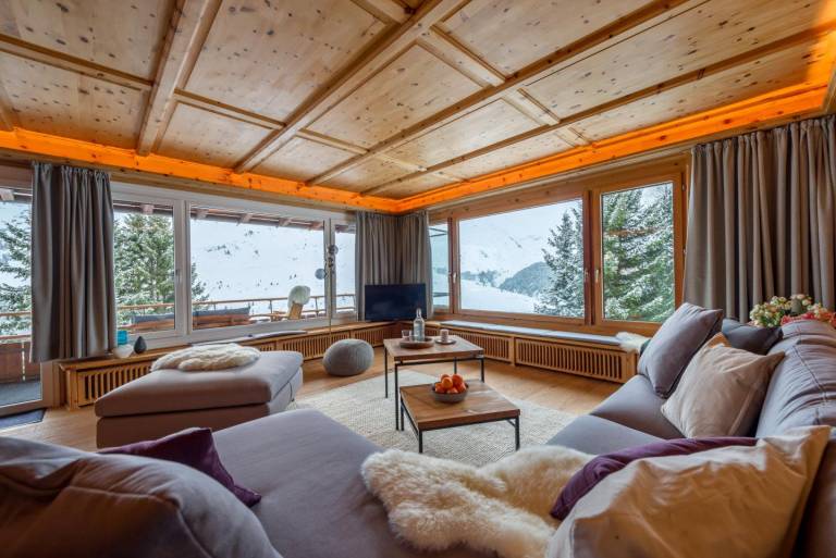 Ferienwohnung mit Hund in Arosa f&uuml;r max. 6 Personen