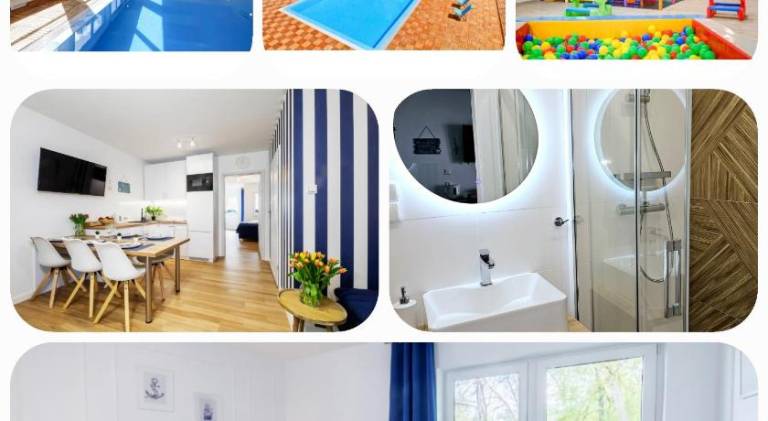 Pleasant apartment with pool | Close to the beach | Pets are welcome in Ustka