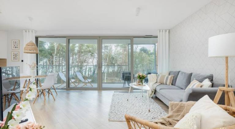 Holiday apartment with hot tub, pool & sauna in Rewal