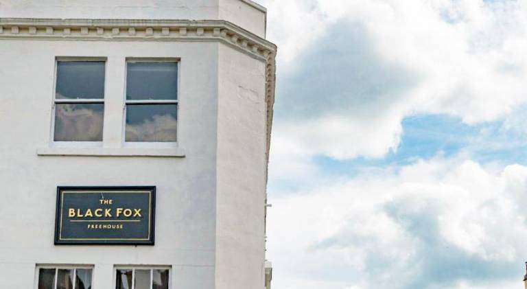 The Black Fox in Bath