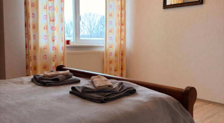 Pleasant holiday apartment with patio, garden & barbeque | Dogs allowed in Palanga