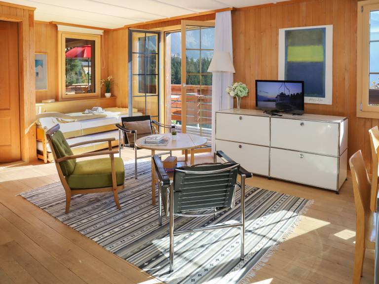 Ferienwohnung mit Hund in Wengen BE f&uuml;r max. 3 Personen