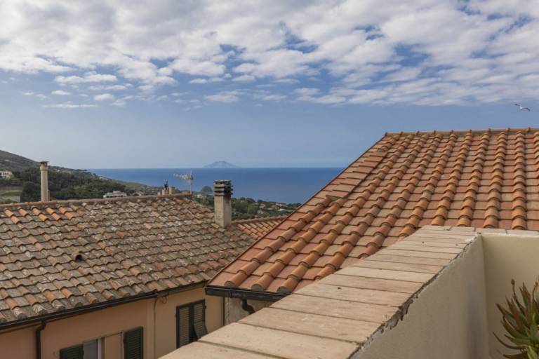 Vicolo Martini a terrace overlooking the roofs in Porto Azzurro