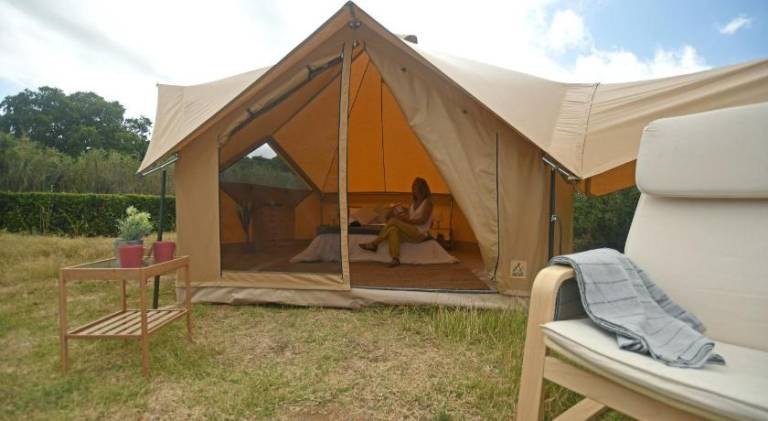 Tent with yard & patio — photo 4