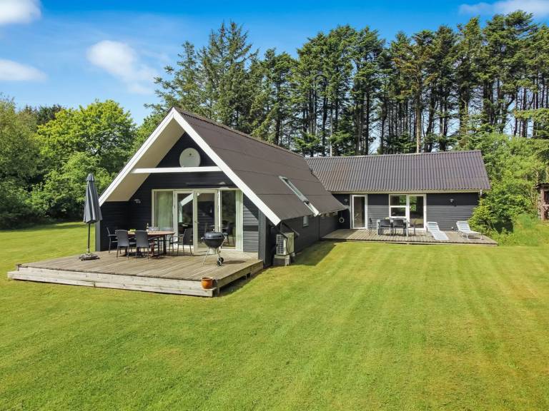 Vacation home with terrace in Lokken