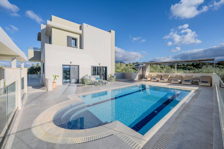 Ferienhaus mit Pool in Geropotamos, Kreta f&uuml;r max. 7 Personen