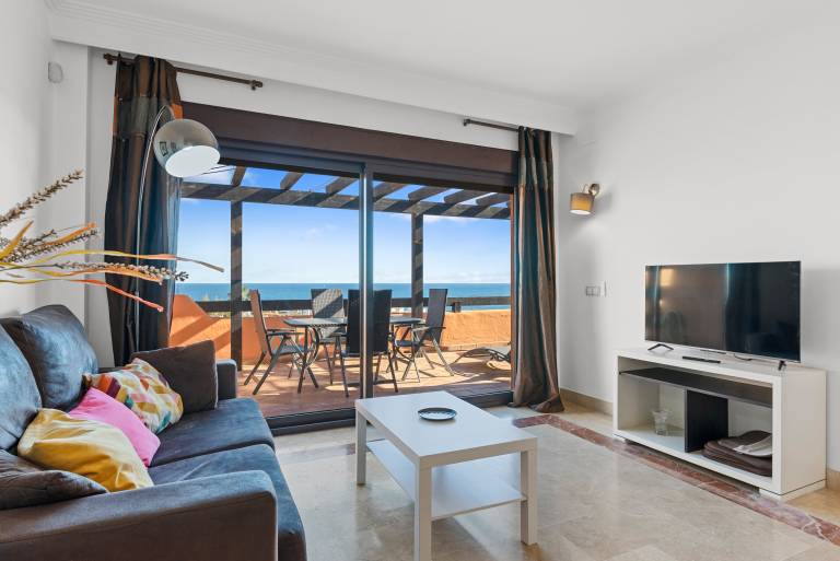 Apartment 'Ático De Lujo Con Vistas Al Mar' with Sea View, Wi-Fi and Air Conditioning — photo 4