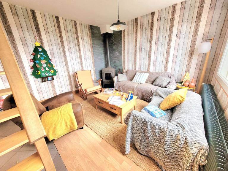 Haus 1 km vom Strand Terrasse Kamin Spiele