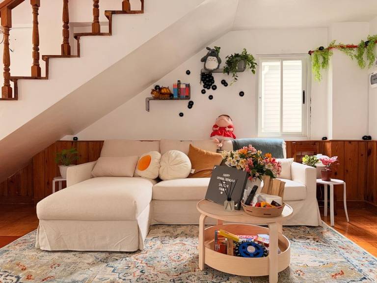 House with yard & terrace in Baguio