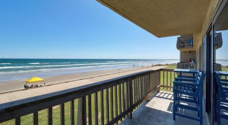 Corner Beachfront Condo with 270 Degree Gulf View and Wrap Around Balcony on Whitecap Beach Heated P — photo 4
