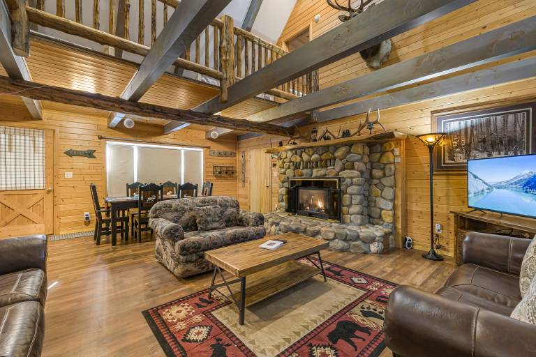 Vacation home with barbeque | Mountain view — photo 3