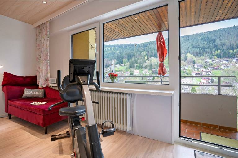 Apartment with sauna & heated pool | Garden view — photo 4