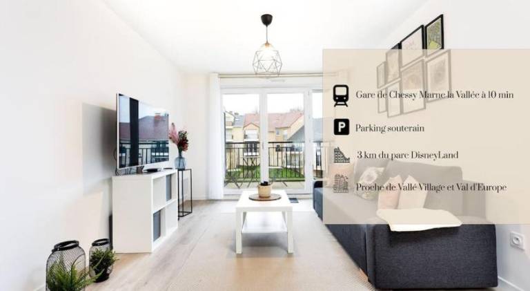 Fully equipped lovely holiday apartment with patio | Dogs allowed in Meaux